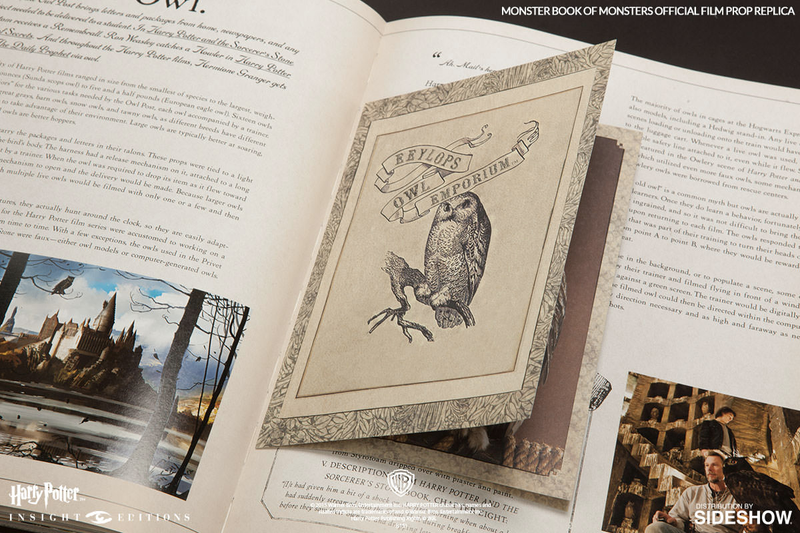 Illustration for article titled That Monster Book of Monsters Replica Comes With a Real Textbook